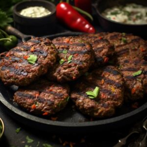 Chapli Kabab - Chicken or Beef